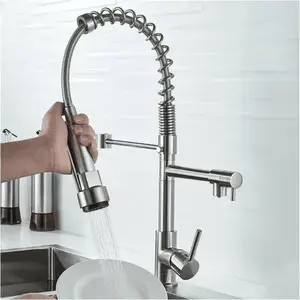 Mitigeur de cuisine ressort double chrome ZUCCHETTI nf