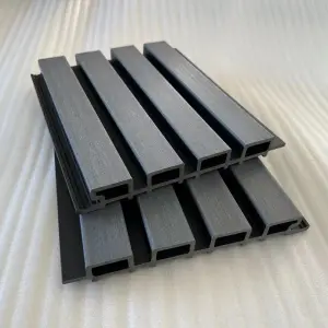 Bardage exterieur PHANTOM gris anthracite noir pe cladding outdoor je23-3d-lg&bk