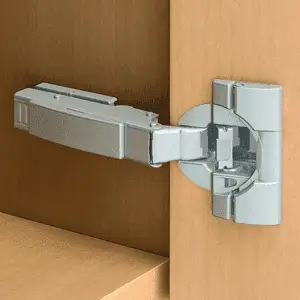 Charnière clip top blumotion stand 2D 110° nickelé BLUM 71b3550 avec embase