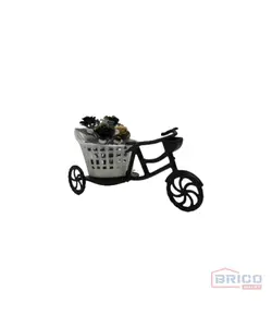 Fleurs artificielles en pot (bicyclette) 7880127540