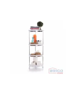 Etagère d'angle de salle de bain (4 niveaux) 7180220711