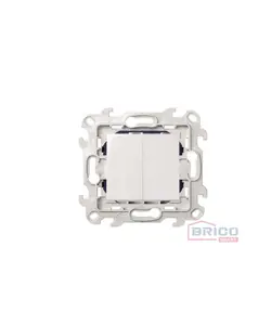 Double interrupteur 10 AX 250 V