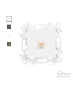 Prise RJ45 CAT 5 avec couvercle