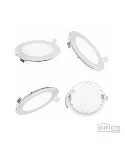 Panel LED encastré rond