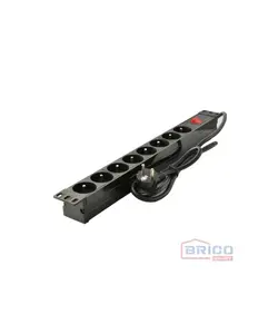 Bloc multiprise (19;Protection par disjoncteur;8P;3m)