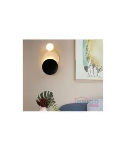 Applique luminaire Boucle noire/bronze 1880845240