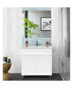 Meuble de salle de bain avec pieds (60*46cm)