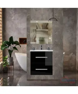Meuble de salle de bain brillant (80*46cm)