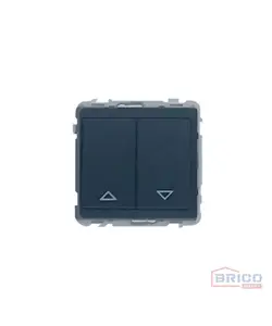 Mécanisme poussoir inverseur anthracite, JADE 1301130082