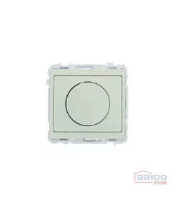 Mécanisme poussoir rond lumineux marfil, JADE 1301130227