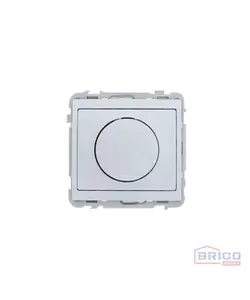 Mécanisme poussoir rond lumineux blanc, JADE 1301130130