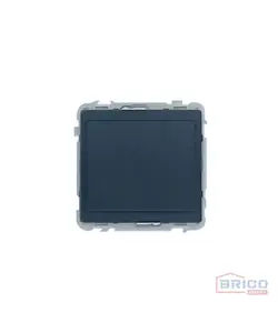 Mécanisme interrupteur simple allumage anthracite, JADE 1301130076