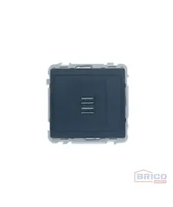 Mécanisme USB double anthracite, JADE 1301130096