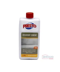 Presto Décapant ciment 1,25 L 7513010012