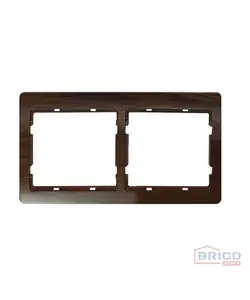 Plaque double Chêne foncé, JADE 1301130425