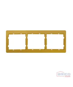Plaque triple Moutarde, JADE 1301130488