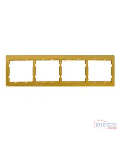 Plaque quadruple moutarde, JADE 1301130487