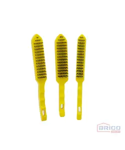 Brosse métallique avec manche en plastique 5280130001