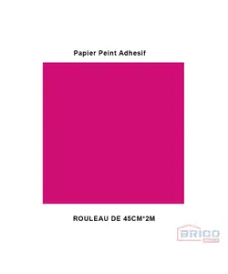 Papier peint auto-adhésif (fushia laqué) 7837050029