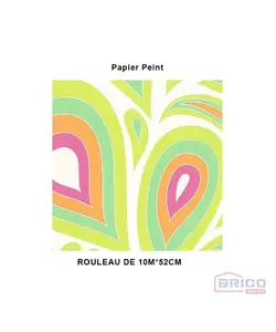 Papier peint motifs colorés 5237040003
