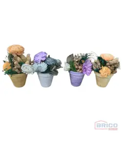 Pot de fleurs sèche