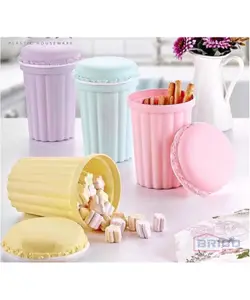 Boîte de rangement macaron