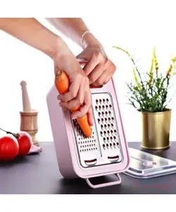 Grattoir pour fruits et légumes avec bol (2000ml)