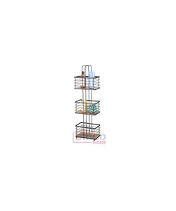Meuble de rangement salle de bain 3 étages 7880130525