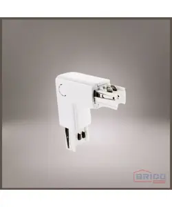 Connecteur à Angle Blanc de rail pour Spot