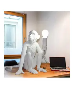 Applique luminaire à poser Monkey, Blanche 1880845251