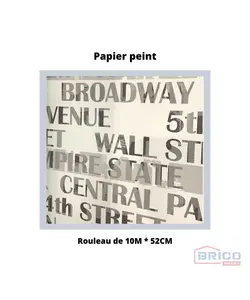 Papier peint Broadway 7837050059