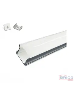 Profile en aluminium encastrable pour ruban LED
