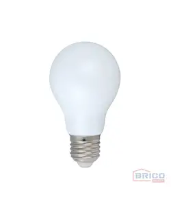 Lampe A60 LED en verre opale (6W; B22; 6500K) 1880486043