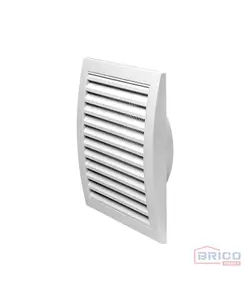 Grille de ventilation blanche (190*190mm; Ø150) 2180220901