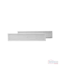 Grille de porte en plastique, blanche (450X92mm) 2180220923W