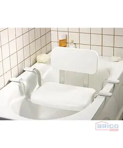 Siège de baignoire avec support de dos 7180220477A