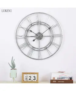 Horloge mural grise (50 cm) 7698143060G