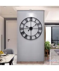 Horloge murale noire 7698143060N