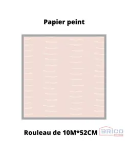 Papier peint noukies faux-uni pink 7837050077
