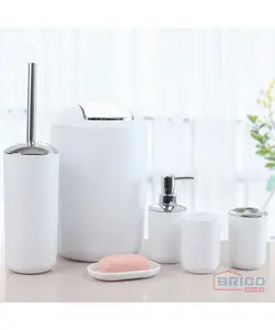 Accessoire de salle de bain (set de 6 pièces)