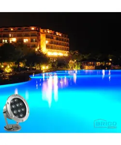 Projecteur Piscine LED Immergeable 3W, 12V, IP68