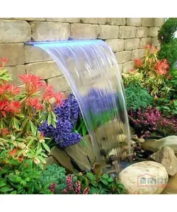 Lame d'eau LED pour fontaine de piscine RGB+ Télécommande