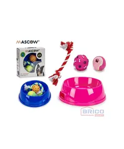 Set de mangeoire et 3 jouets de dentition 7842030070