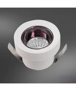 Spot led ojo blanc noir platine - 3W
