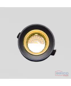 Spot led ojo noir doré - 3w