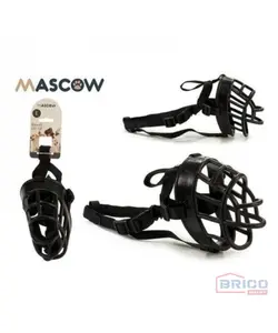 Muselière noire pour chien de taille medium 7842030058