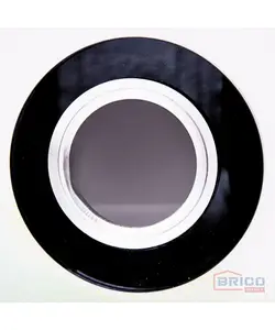 Spot Crystal rond noir - MR16 1880830691