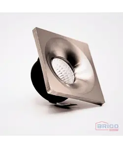 Spot LED pour Niche carré Silver