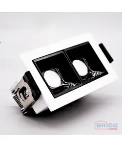 Spot LED Encastrable Sienne Blanc Noir - 4w