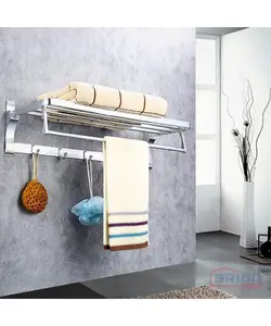 Porte serviette pliante 5 barres et 5 crochets Tolede